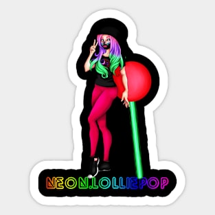 Neon.Lolliepop Sticker